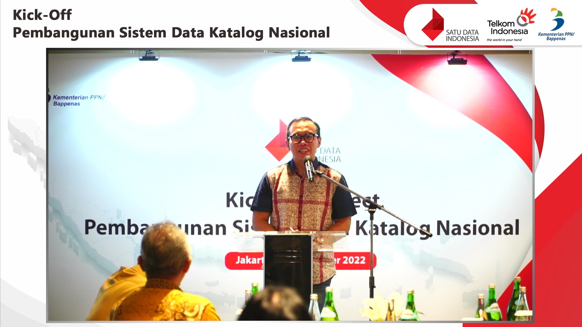 Telkom-Bappenas Siapkan Sistem Data Katalog Nasional Satu Data Indonesia