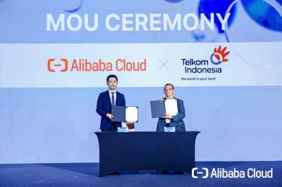 Telkom Gaet Alibaba Cloud, Perkuat Ekosistem Digital dan Teknologi AI