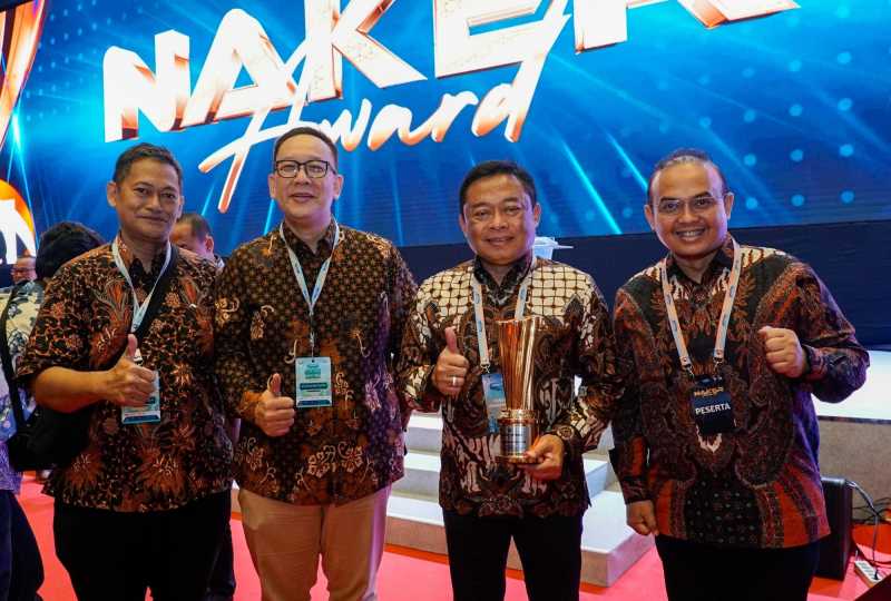 Dukung Pekerja Disabilitas, Telkom Raih Penghargaan Naker Award 2024