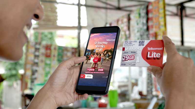 Internetan Puas Pakai Telkomsel Lite, Harga Mulai Rp25 Ribu