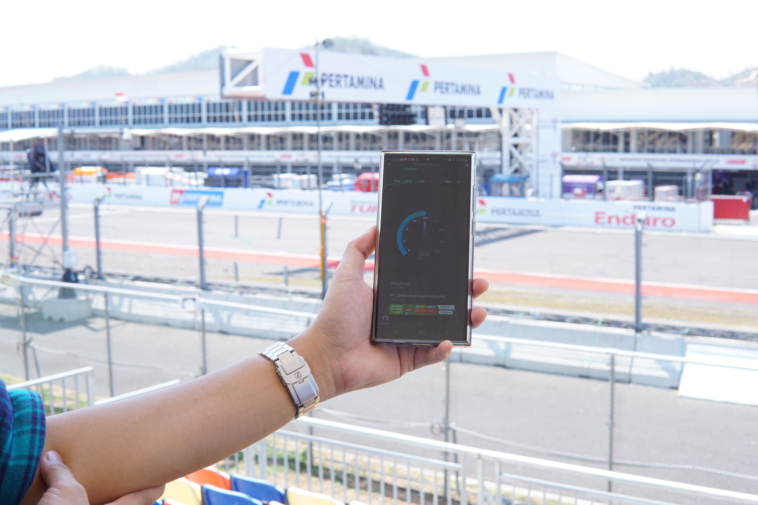 Telkomsel Kerahkan 4G dan 5G Selama MotoGP Mandalika 2023