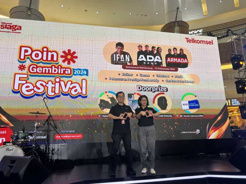 Keseruan Telkomsel Poin Festival 2024: Pelanggan yang Redeem Naik 10%