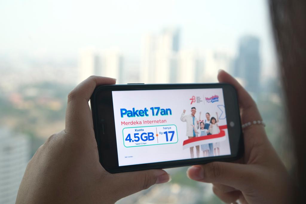 Rayakan 17 Agustus, XL Axiata Geber Promo Kuota Harga Rp17