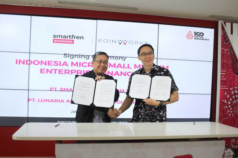 Smartfren dan KoinWorks Kerjasama Hadirkan Pinjaman untuk UMKM Smartfren dan KoinWorks Kerjasama Hadirkan Pinjaman untuk UMKM
