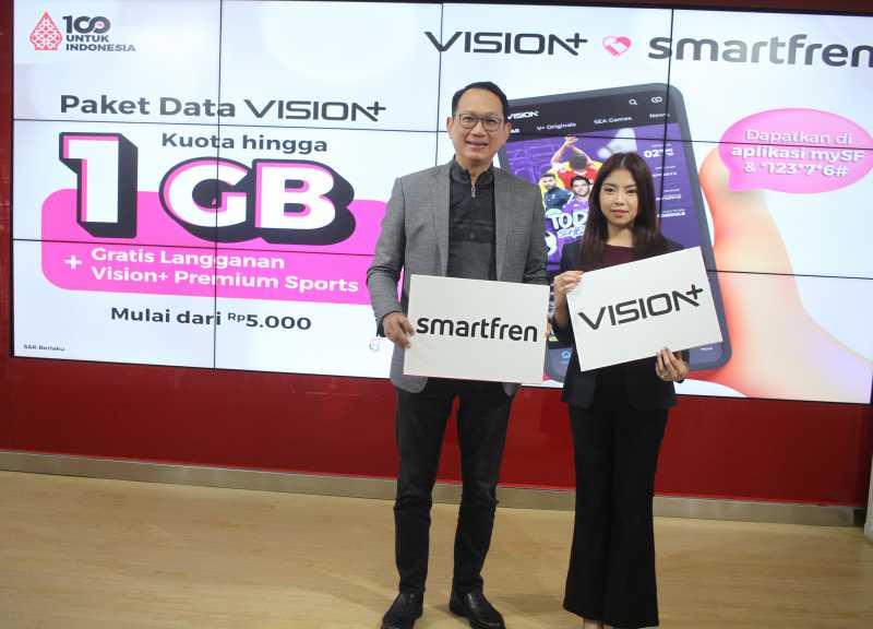 Paket Data Vision+ Smartfren Dibanderol dari Rp5 Ribu, Dapat Konten Apa?