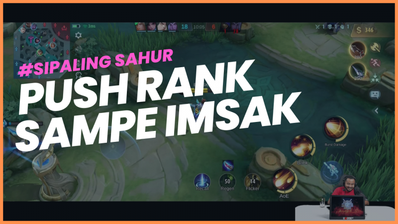Sahur Perdana Pakai Push Rank, Yuk Nonton biar Segar Sampai Imsak Sahur Perdana Pakai Push Rank, Yuk Nonton biar Segar Sampai Imsak
