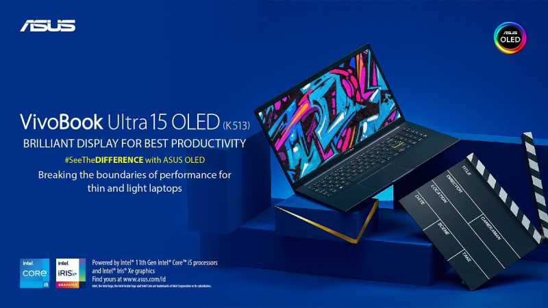 5 Keunggulan Layar OLED di ASUS VivoBook Ultra 15 OLED (K513), Harganya Rp8,5 Juta