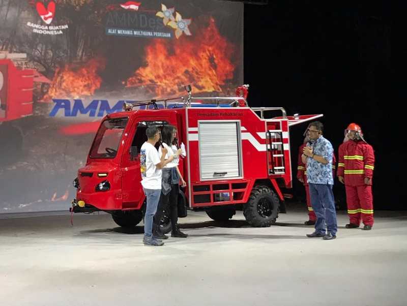 KMW AMMDes Fire Fighter Meluncur di IMX 2020 KMW AMMDes Fire Fighter Meluncur di IMX 2020