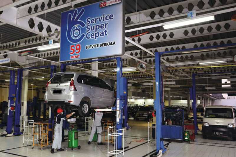 65 Bengkel Daihatsu Layani Pemudik