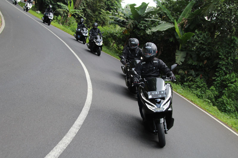First Ride Honda PCX 150, Taklukkan Jalur Pantai Selatan Jawa Barat