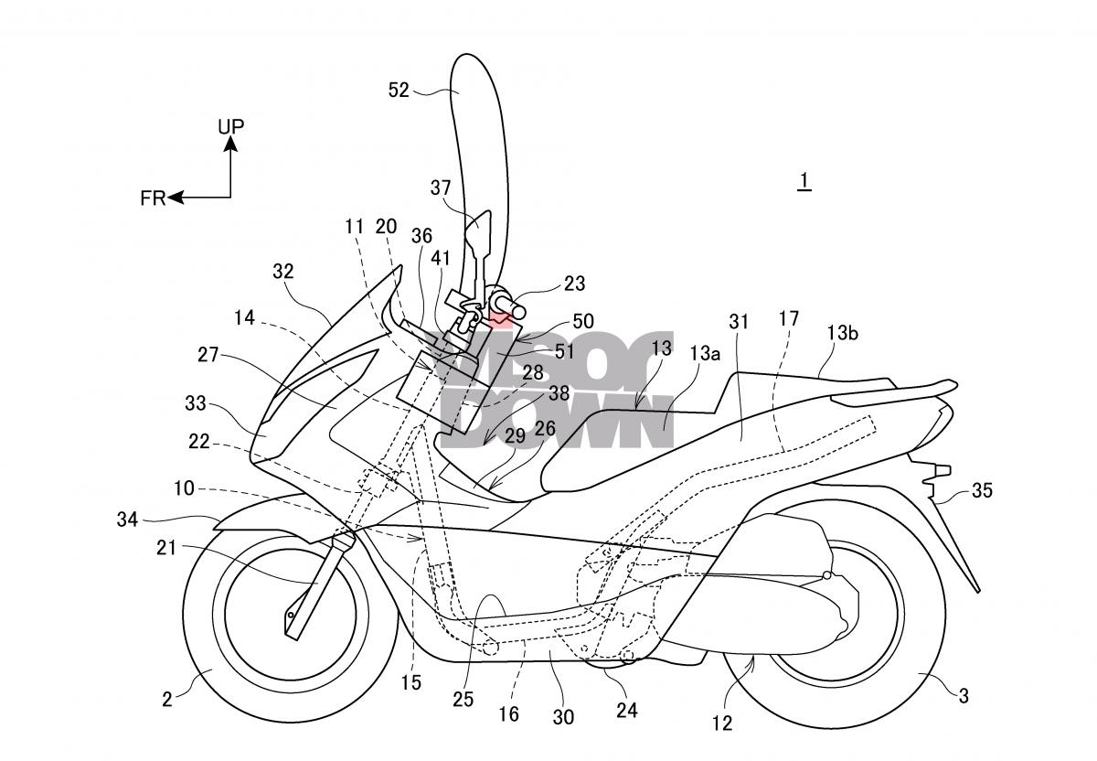 Saingi NMax, Honda PCX Baru Bakal Pakai Airbag, Buat Apaan Ya?