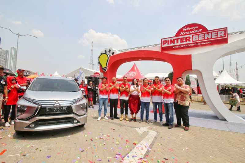 Ngejar Mobil Terlaris, Mitsubishi Geber Kampanye “Xpander Pinter Bener” di Surabaya