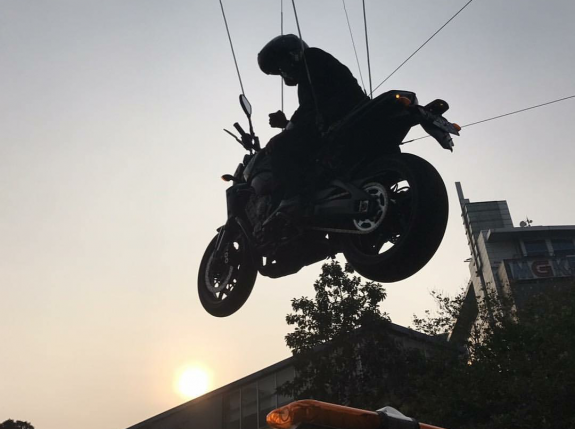 Mengungkap Sosok Stunt Man Jokowi Naik Moge di Video Opening Asian Games 2018