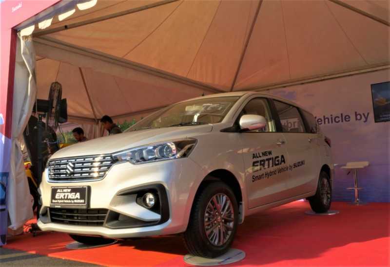 Suzki Pajang All New Ertiga Hybrid, Mau Dijual lagi?