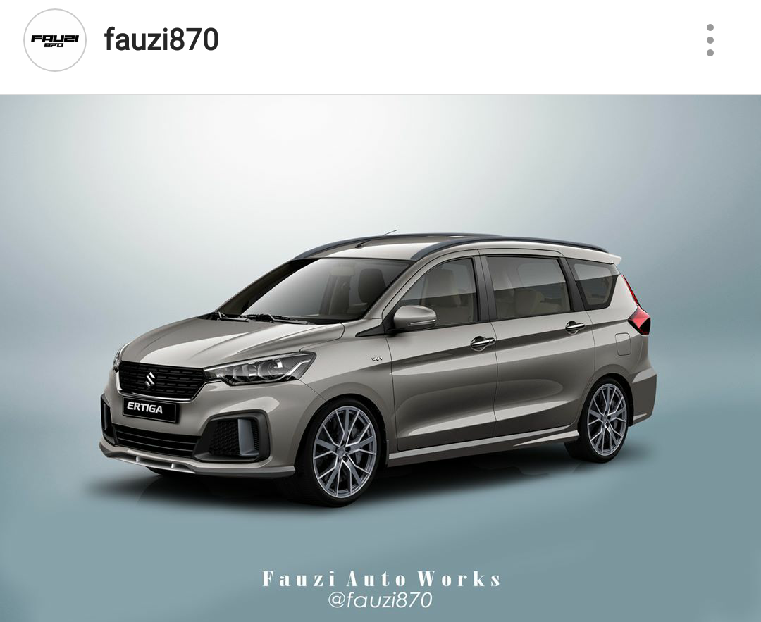 Foto Modifikasi Mobil Suzuki Ertiga 2019 Konsepmodif