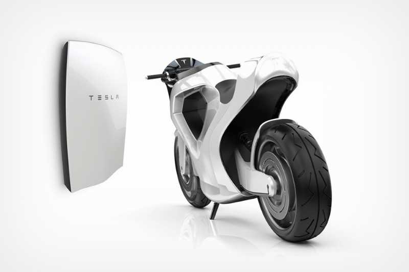 Tesla Model M e-Bike Concept, Secanggih Apa Sih Kalau Elon Musk Bikin Motor?