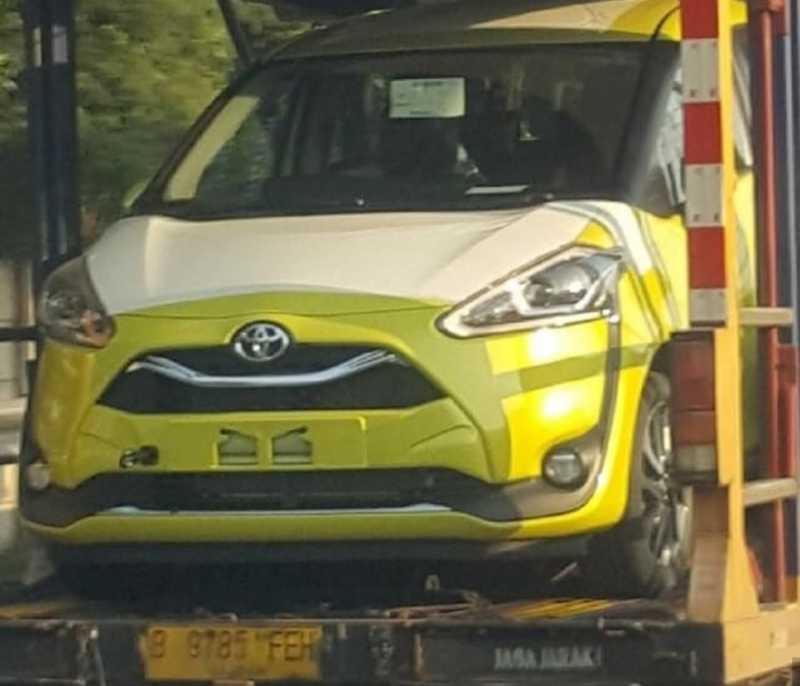 Inikah Penampakan Toyota Sienta Facelift? Makin Mirip Lele