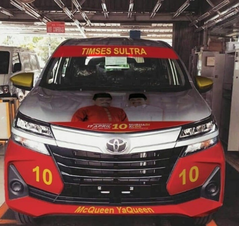 McQueen YaQueen, Avanza Facelift jadi Mobil Kampanye Capres Nurhadi - Aldo McQueen YaQueen, Avanza Facelift jadi Mobil Kampanye Capres Nurhadi - Aldo