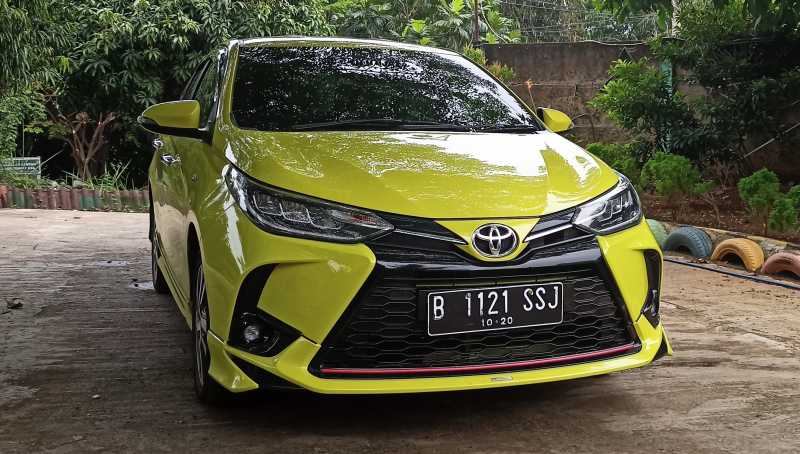 FOTO: Tampilan Toyota Yaris TRD Harga Rp300 Jutaan