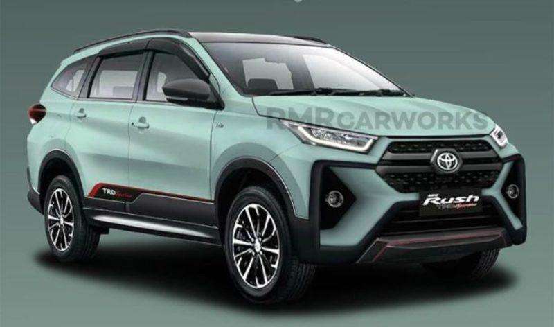 Begini Tampang Toyota Rush Facelift?