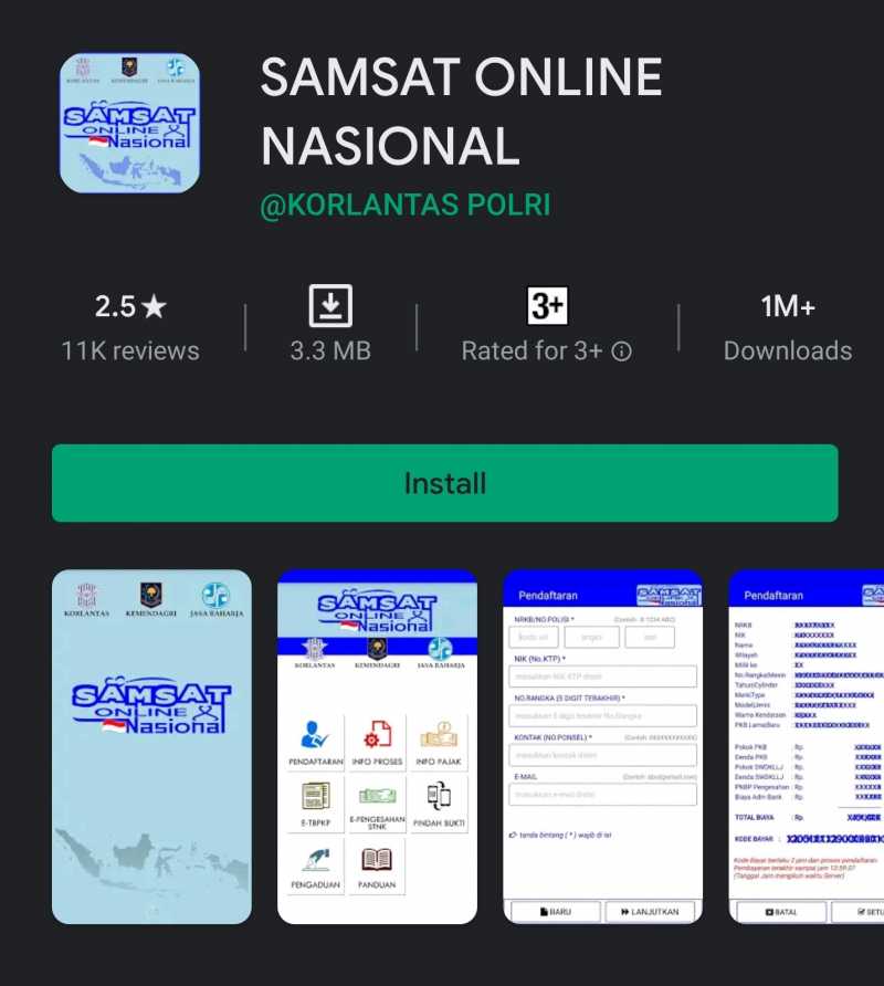 Aplikasi Samsat Online Nasional Tambah Fitur, Makin Praktis Aplikasi Samsat Online Nasional Tambah Fitur, Makin Praktis