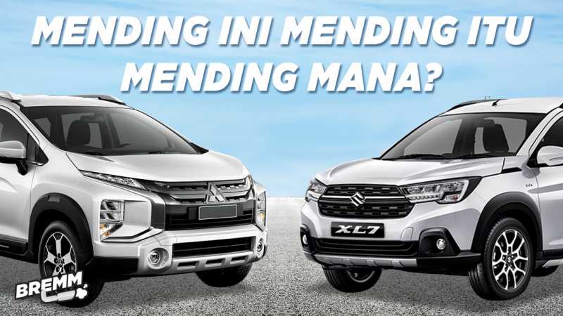 Suzuki XL7 vs Xpander Cross, 5 Perbandingan Sebelum Beli