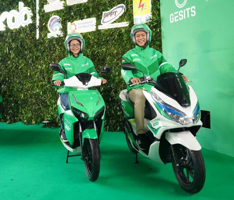 Gesits dan PCX Listrik Juga jadi Armada Baru Grab