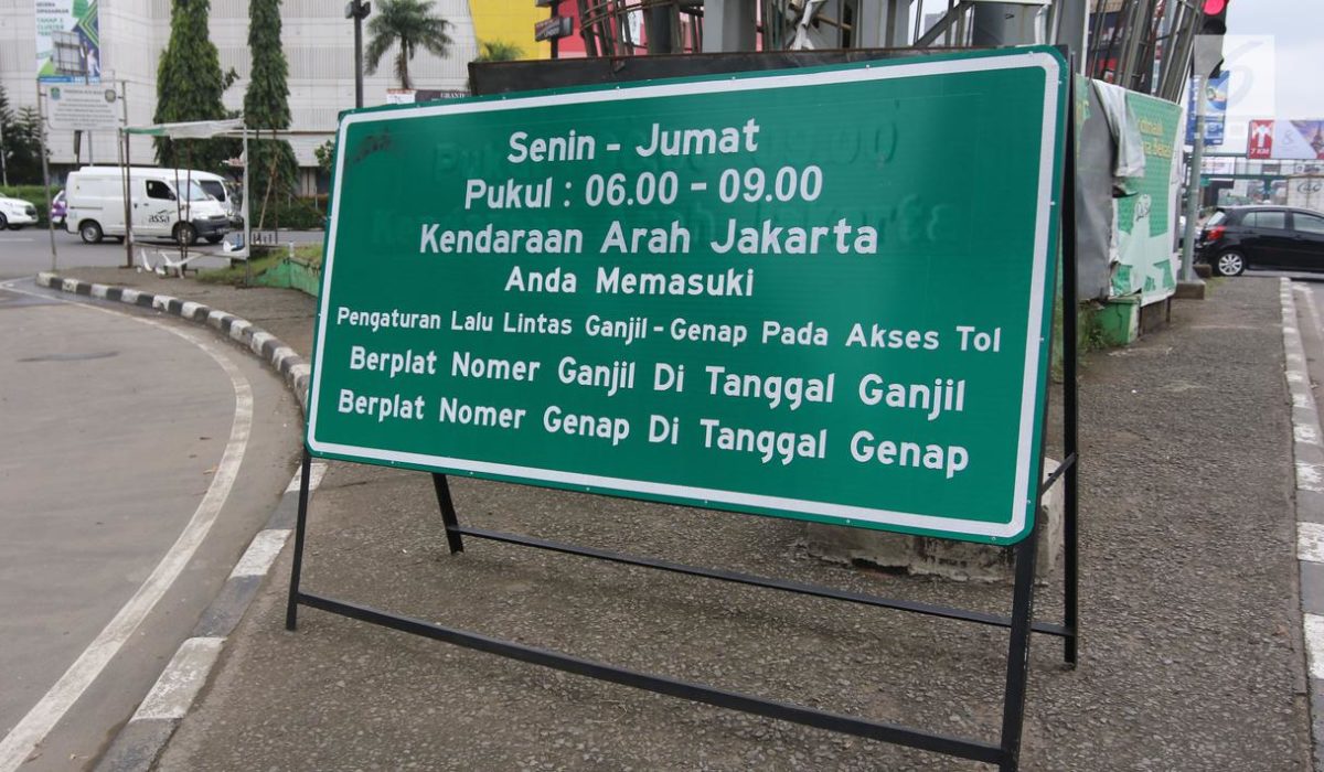 Jakarta Masih Bebas Ganjil Genap Senin Ini