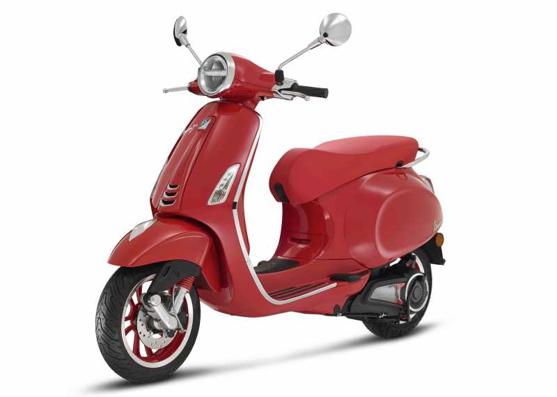 Tampilan Vespa Elettrica Dirancang Khusus untuk Perang