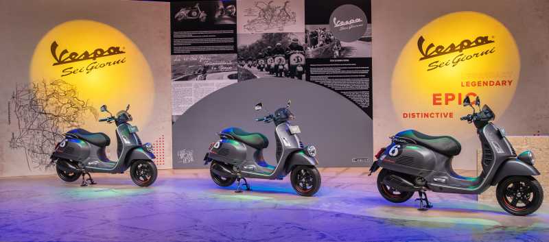 Vespa GTV Sei Giorni II Edition Dipasarkan Rp155 Juta Vespa GTV Sei Giorni II Edition Dipasarkan Rp155 Juta