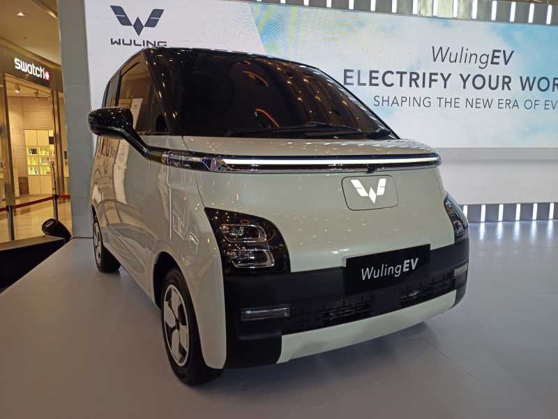Wuling EV Resmi <i>Pre-Launching</i> di Indonesia, Desainnya Futuristik Wuling EV Resmi <i>Pre-Launching</i> di Indonesia, Desainnya Futuristik