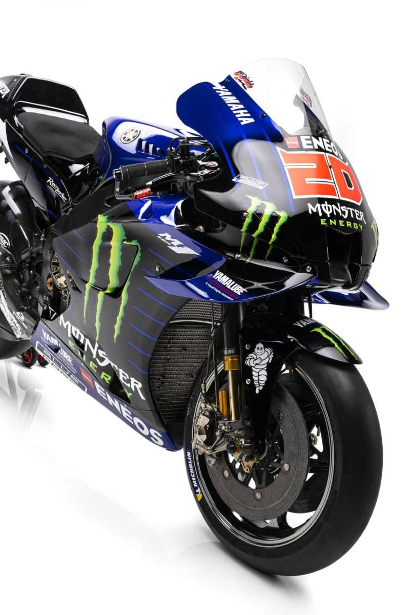 FOTO: Detail Yamaha YZR-M1 motoGP 2021