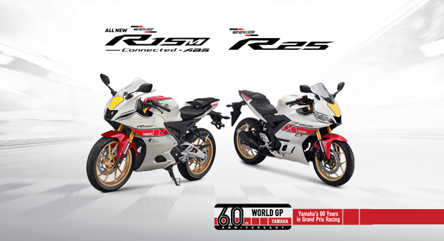 R25 Edisi Livery Yamaha World GP 60th Anniversary Dijual Rp69 Jutaan R25 Edisi Livery Yamaha World GP 60th Anniversary Dijual Rp69 Jutaan