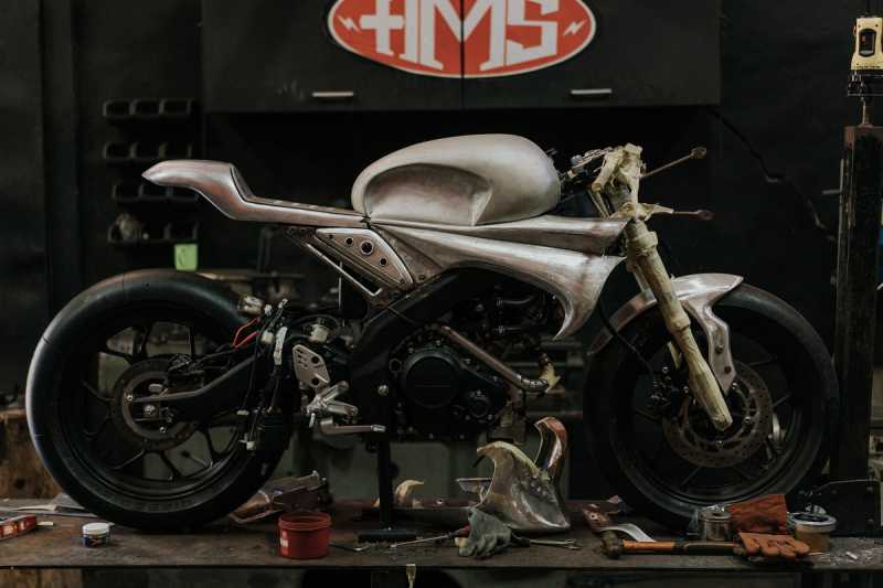 Sang Macan Bali, Yamaha XSR garapan AMS Garage Sang Macan Bali, Yamaha XSR garapan AMS Garage