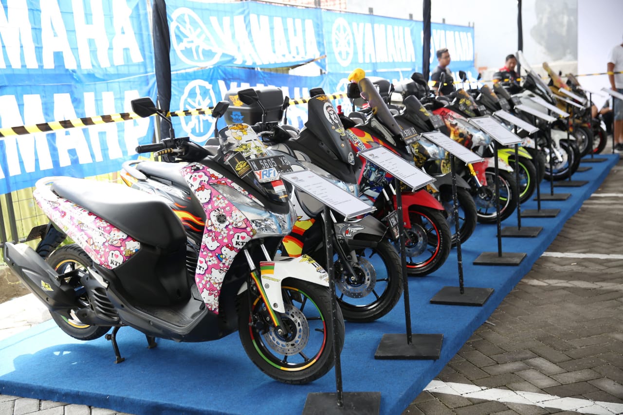 Yamaha CustoMAXI Siap Guncang Bandung