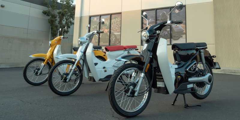 Motor Listrik Bergaya Honda Super Cub, Murah Pula!