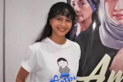  Lutesha Nangis Bombay saat Baca Skrip Film 'Ambu'