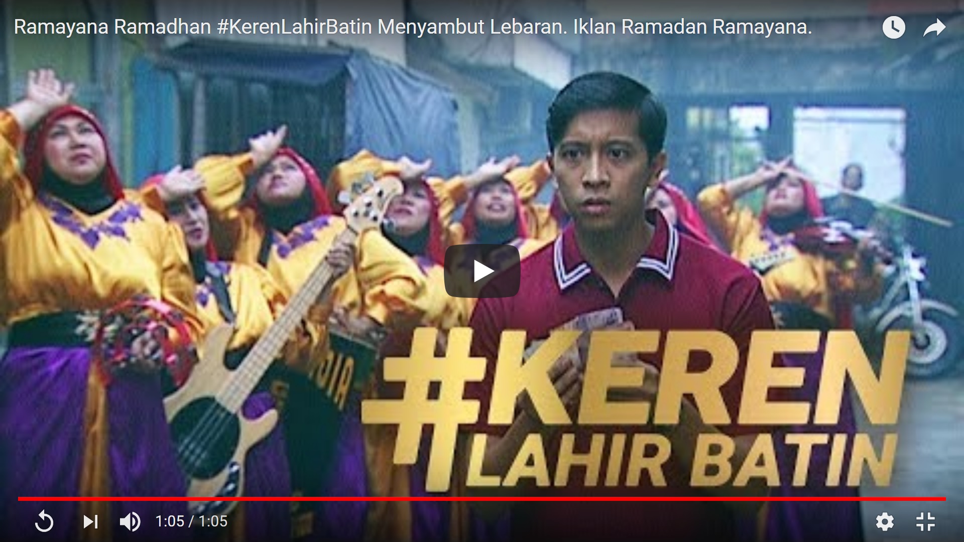 Iklan Ramayana untuk Ramadan Youtube