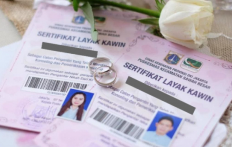 Viral Surat Nikah (Sertifikat Layak Kawin) Akan Berlaku 2020 Viral Surat Nikah (Sertifikat Layak Kawin) Akan Berlaku 2020