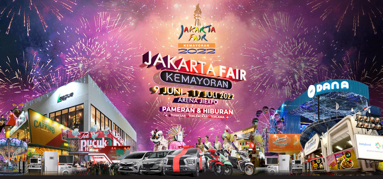 Mulai Dibuka 9 Juni, Begini Cara Beli Tiket Online Jakarta Fair 2022