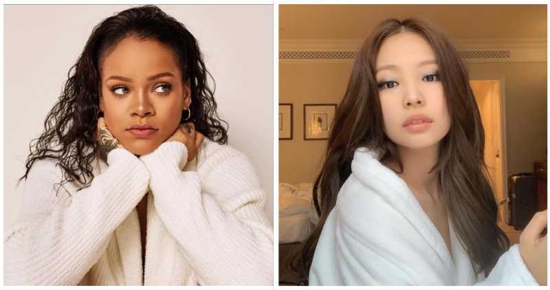 Foto Jennie Blackpink dengan Rihanna Ini Bikin Heboh Twitter Foto Jennie Blackpink dengan Rihanna Ini Bikin Heboh Twitter