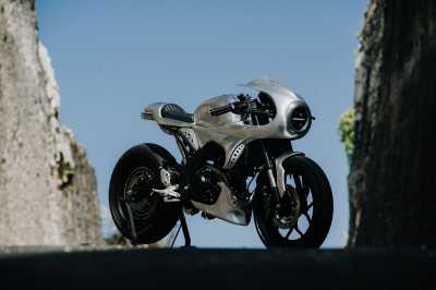 Yamaha XSR Versi Macan Cafe Racer dari AMS Garage Bali