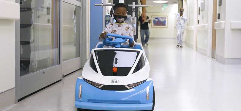 Honda Kenalkan Mobil Listrik untuk Pereda Stres Anak