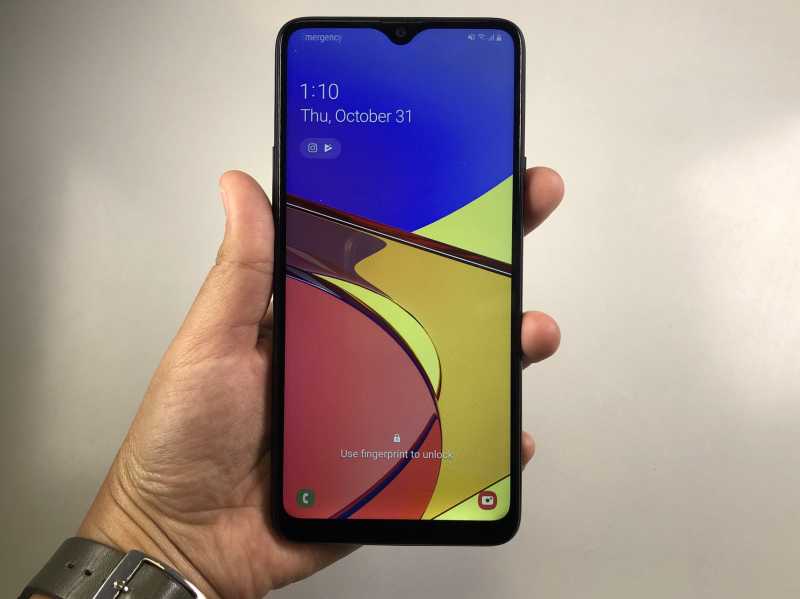 Foto: Detail Bodi Galaxy A20s, Ponsel Samsung Rp2 Jutaan