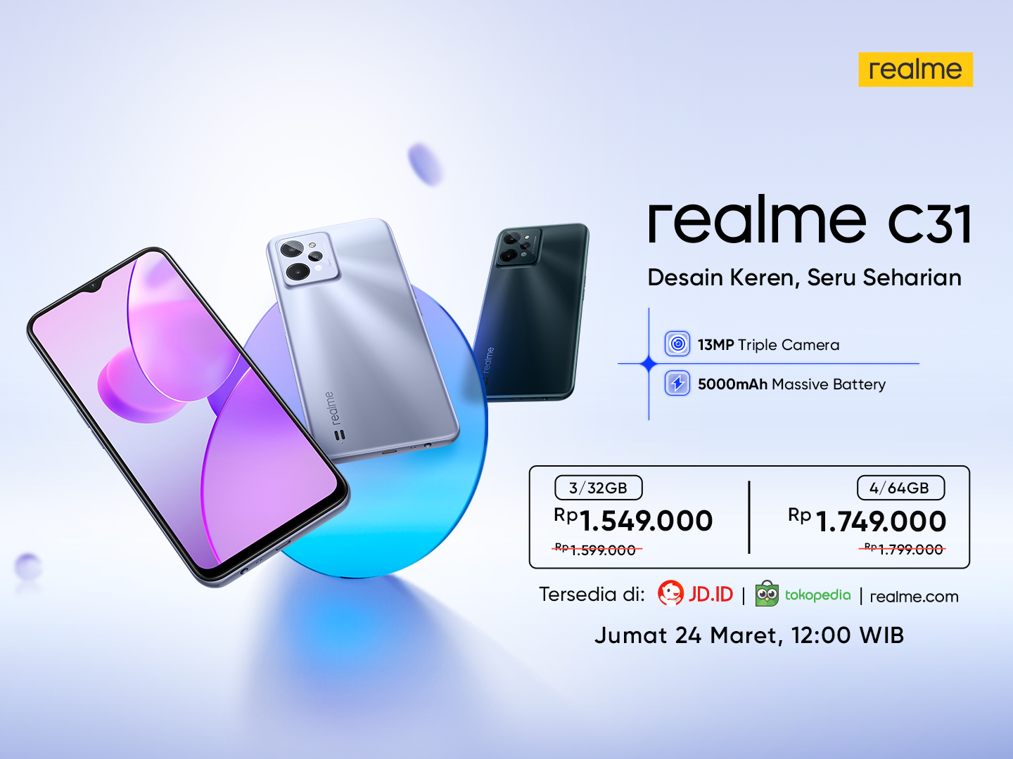 Flash Sale realme C31