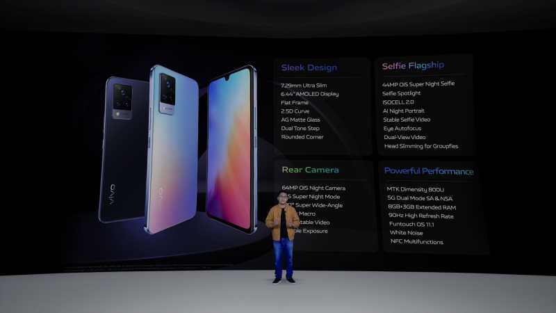 Vivo V21 5G Mendukung Layanan 5G Telkomsel Vivo V21 5G Mendukung Layanan 5G Telkomsel