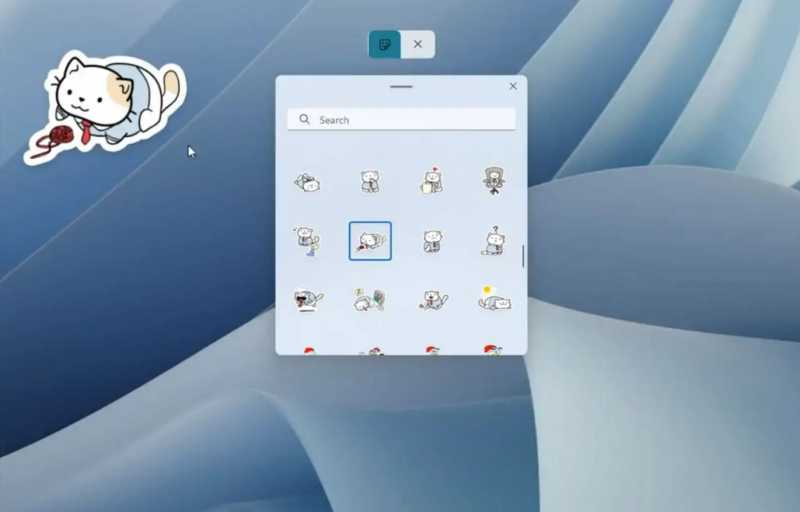 Cara Tampilkan Stiker Lucu di Desktop Windows 11 Cara Tampilkan Stiker Lucu di Desktop Windows 11