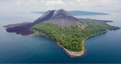 Erupsi Gunung Anak Krakatau Bikin Geger Warganet Twitter