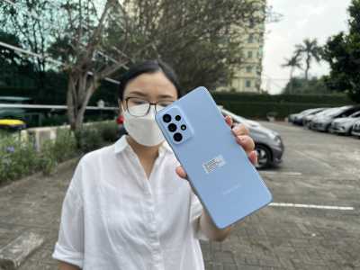 FOTO: Wujud Galaxy A33 5G dari Dekat, Ponsel Rp4 Jutaan buat Gen Z