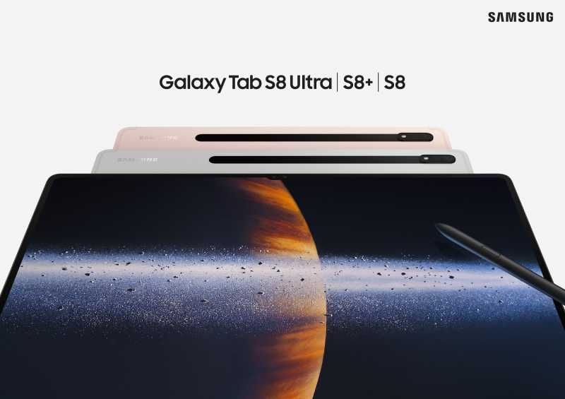 Spesifikasi Lengkap Samsung Galaxy Tab S8, S8+ dan S8 Ultra